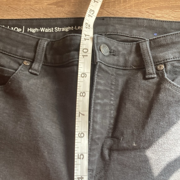 EUC Womens Talbot Flawless High Waisted 10P Black Jeans - Picture 6 of 10